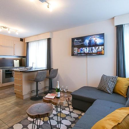 Spirit Apartments - Studio 2 - Kueche - Parkplatz Engelberg Eksteriør bilde