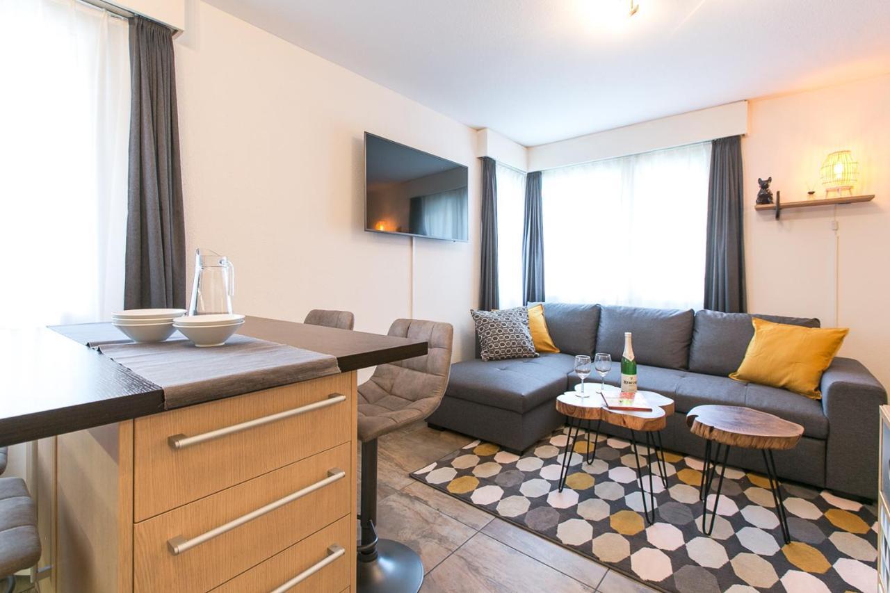 Spirit Apartments - Studio 2 - Kueche - Parkplatz Engelberg Eksteriør bilde