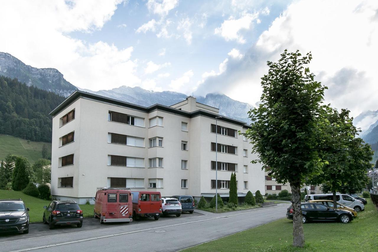 Spirit Apartments - Studio 2 - Kueche - Parkplatz Engelberg Eksteriør bilde